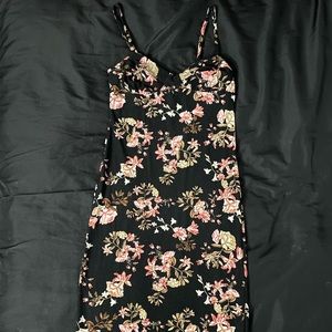 Forever21 bustier bodycon dress